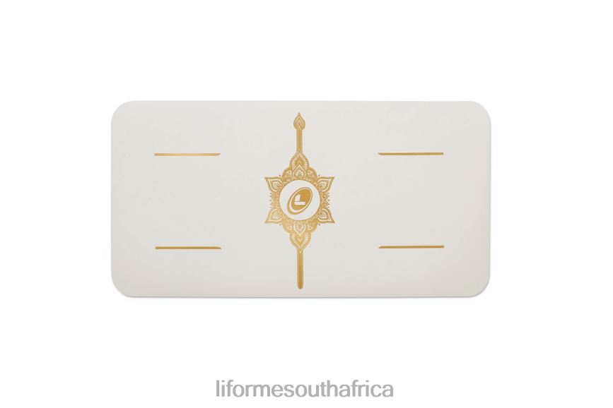 collection_liforme_magic_yoga_pad_white_gold_6268688.jpg Collection Liforme Magic' Yoga Pad White/Gold 6268688 - Image 1