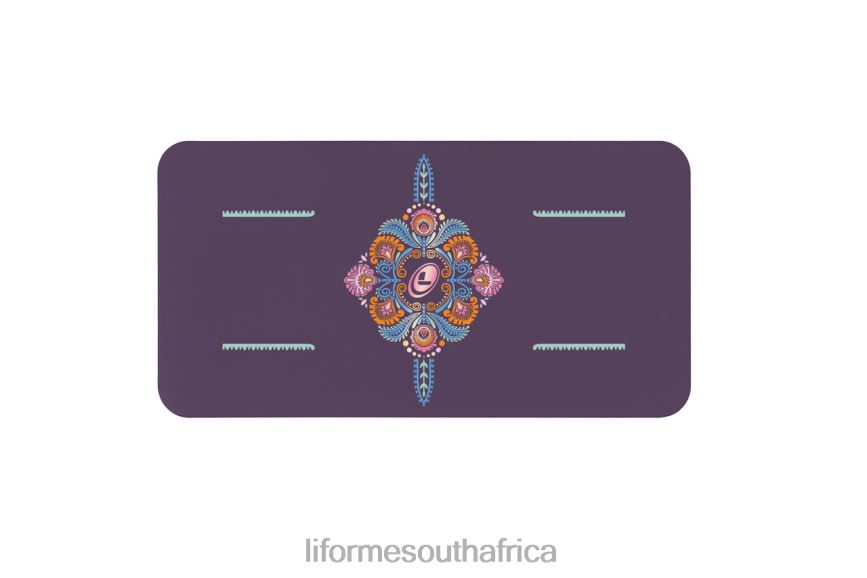 Collection Liforme Mindful Garden Yoga Pad Purple/Floral 6268685 - Image 1