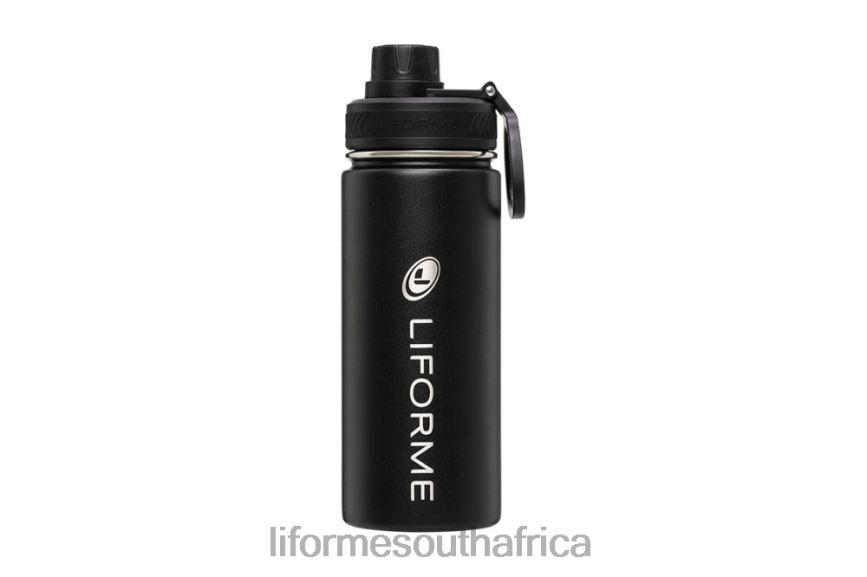 collection_liforme_water_bottle_520ml_black_62686100.jpg Collection Liforme Water Bottle 520ml Black 62686100 - Image 1