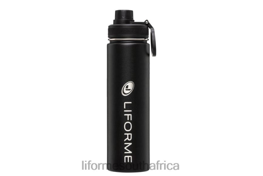 collection_liforme_water_bottle_710ml_black_62686102.jpg Collection Liforme Water Bottle 710ml Black 62686102 - Image 1