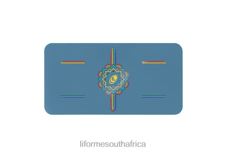 collection_liforme_yoga_pad_blue_rainbow_6268690.jpg Collection Liforme Yoga Pad Blue/Rainbow 6268690 - Image 1