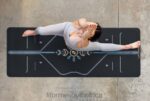 Yoga Mats Liforme Cosmic Moon Travel Yoga Mat Black 6268645 - Image 2