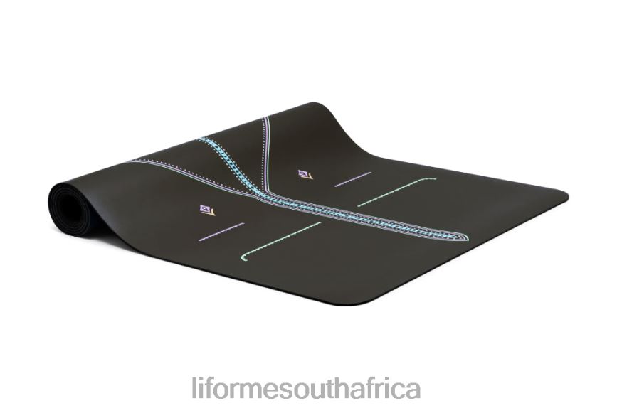 Yoga Mats Liforme Cosmic Moon Travel Yoga Mat Black 6268645 - Image 5