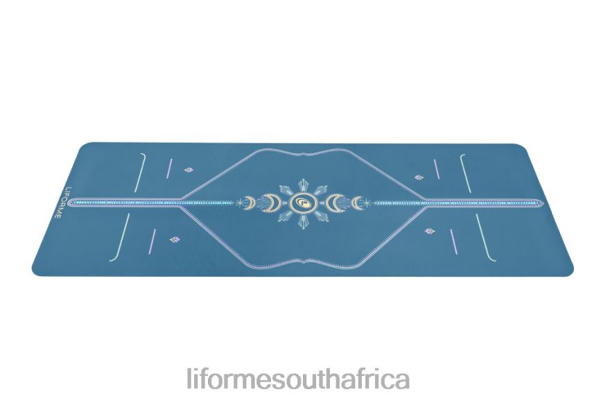 Yoga Mats Liforme Cosmic Moon Travel Yoga Mat Blue 6268647 - Image 2