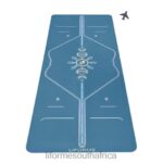 Yoga Mats Liforme Cosmic Moon Travel Yoga Mat Blue 6268647
