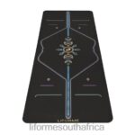 Yoga Mats Liforme Cosmic Moon Yoga Mat Black 626864
