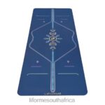 Yoga Mats Liforme Cosmic Moon Yoga Mat Dusk Blue 626862