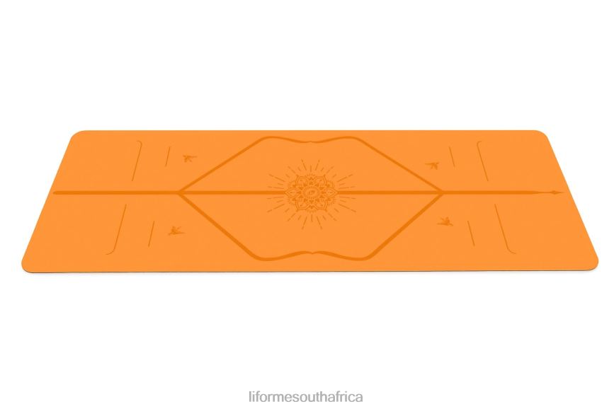 Yoga Mats Liforme Happiness Travel Mat Vibrant Orange 6268657 - Image 2