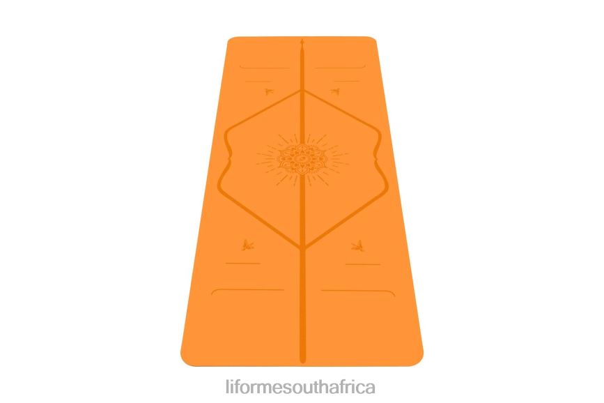 Yoga Mats Liforme Happiness Travel Mat Vibrant Orange 6268657 - Image 8