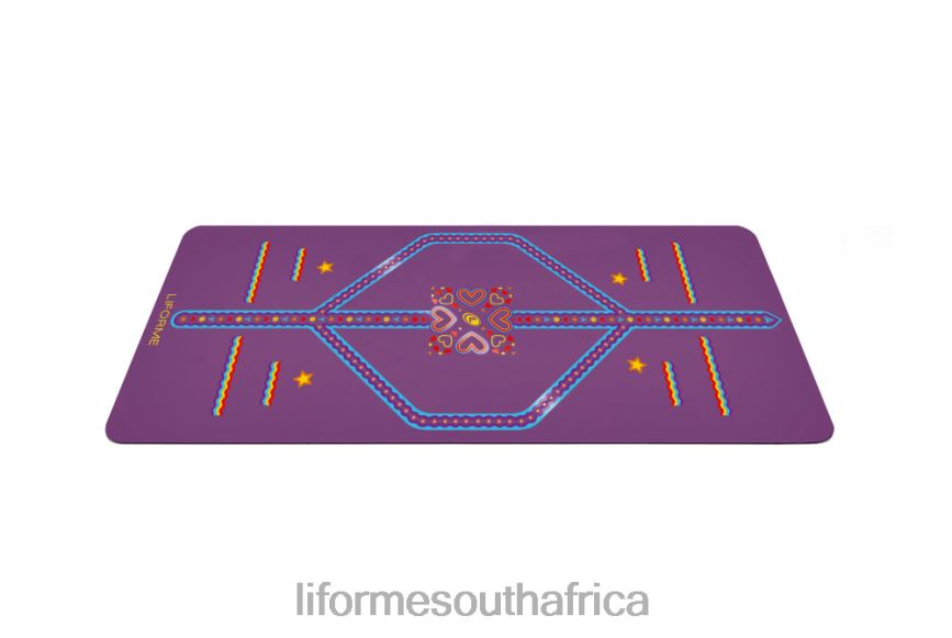 Yoga Mats Liforme Kids Playful Yoga Mat Purple Earth 6268668 - Image 2