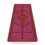 Yoga Mats Liforme Majestic Carpet Yoga Mat Maroon 6268617