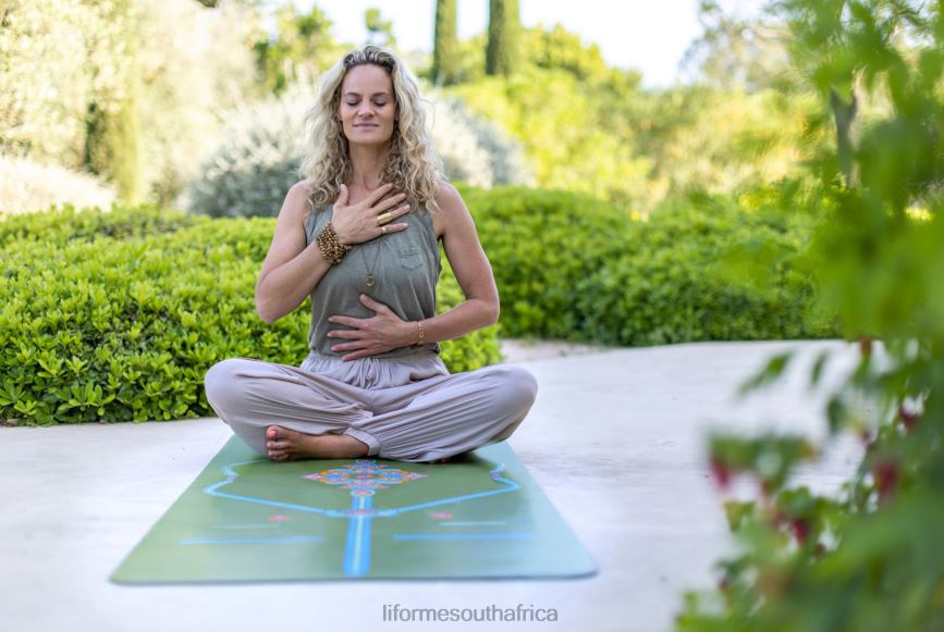 Yoga Mats Liforme Mindful Garden Travel Mat Olive/Floral 6268643 - Image 7