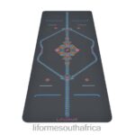 Yoga Mats Liforme Mindful Garden Yoga Mat Grey/Floral 6268615