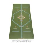 Yoga Mats Liforme Mindful Garden Yoga Mat Olive/Floral 626861