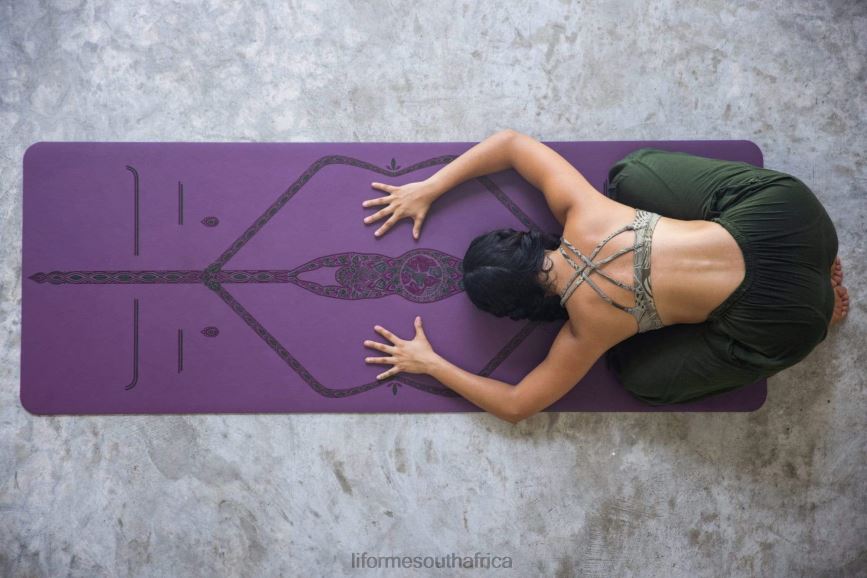 Yoga Mats Liforme Mother Earth Yoga Mat Purple Earth 6268618 - Image 7