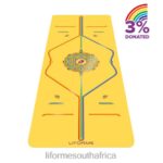 Yoga Mats Liforme Rainbow Hope Yoga Mat Yellow/Rainbow 6268616
