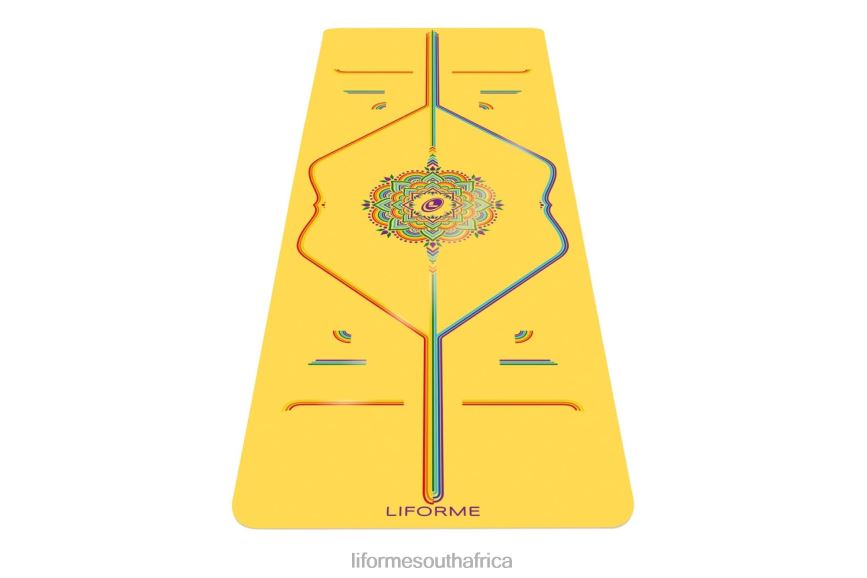 Yoga Mats Liforme Rainbow Hope Yoga Mat Yellow/Rainbow 6268616 - Image 10