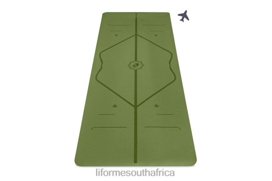 yoga_mats_liforme_travel_mat_olive_6268652.jpg Yoga Mats Liforme Travel Mat Olive 6268652 - Image 1