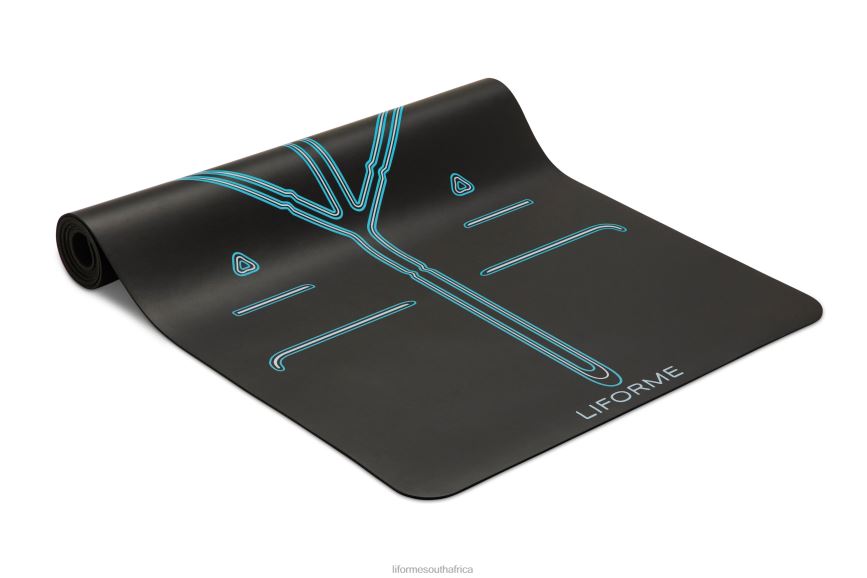 Yoga Mats Liforme XL Mountain Yoga Mat Black/Blue 6268630 - Image 4