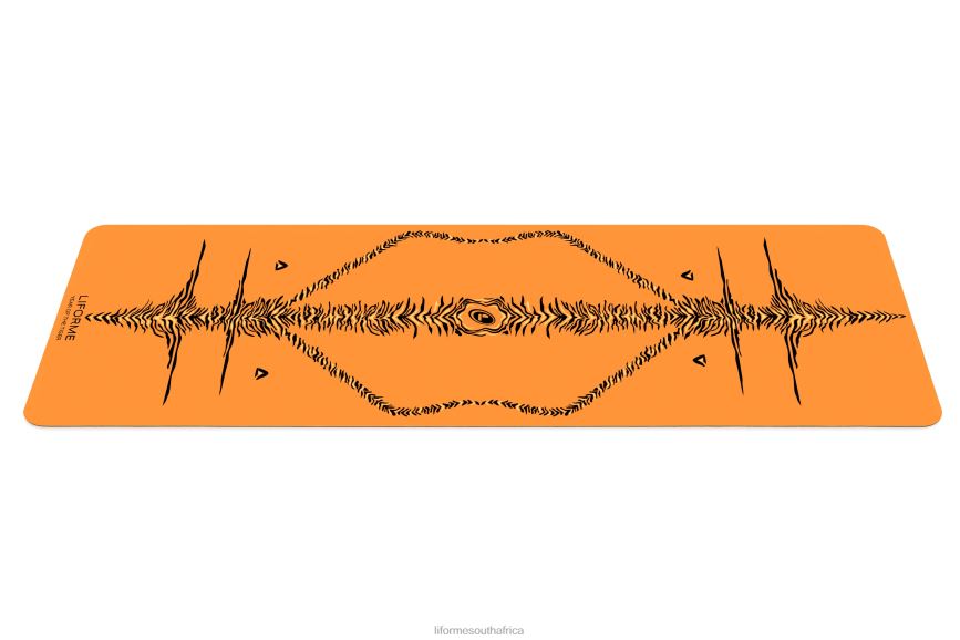 Yoga Mats Liforme Year of the Tiger' Yoga Mat Vibrant Orange/Black-Cream 6268636 - Image 2