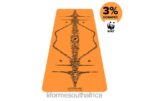 Yoga Mats Liforme Year of the Tiger' Yoga Mat Vibrant Orange/Black-Cream 6268636