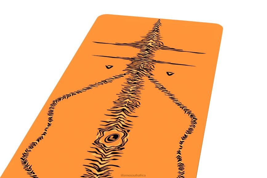 Yoga Mats Liforme Year of the Tiger' Yoga Mat Vibrant Orange/Black-Cream 6268636 - Image 4