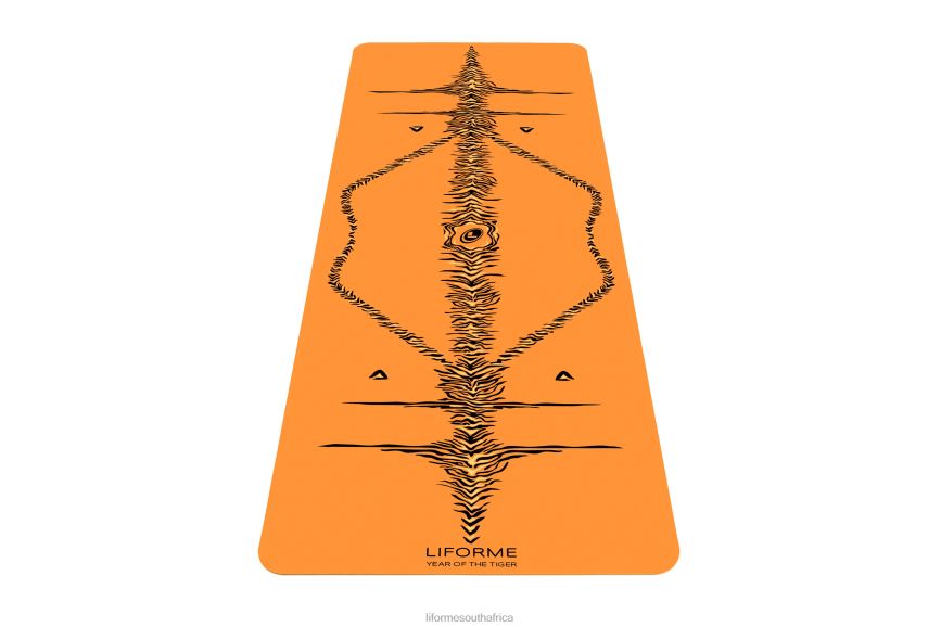 Yoga Mats Liforme Year of the Tiger' Yoga Mat Vibrant Orange/Black-Cream 6268636 - Image 9
