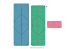 Yoga Mats Liforme Yoga Mat, Travel and Pad Bundle Classic 6268662 - Image 5