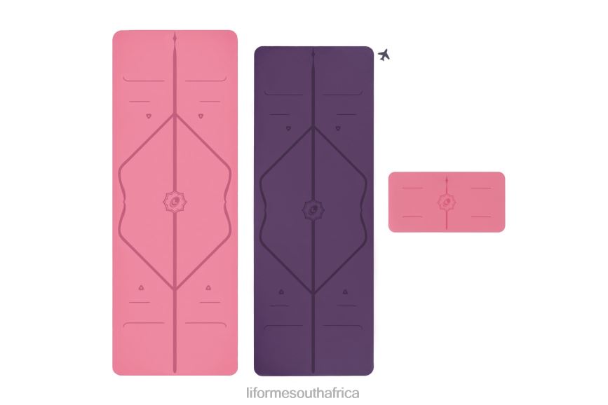 Yoga Mats Liforme Yoga Mat, Travel and Pad Bundle Classic 6268662 - Image 6