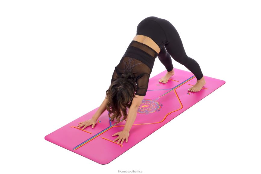 Yoga Mats Liforme Grateful Rainbow Yoga Mat Grateful Pink/Rainbow